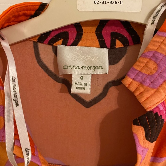 Donna Morgan Aztec Dress Size 4 - Picture 4 of 5